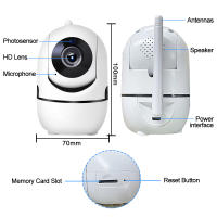Cámara De Seguridad WiFi IP 1080P Con Rastreo Automático Y Visión Nocturna Completa 2.4G 5G Para El Hogar YI IOT CCTV Wireless - details 10