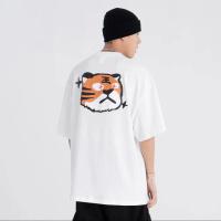 Camiseta De Algodón Coreano Para Hombre Estampada De Dibujos Animados Veraniega Tendencia Y2k Retro Estilo Callejero Mitad Manga Tops Transpirable Ligera Secado Rápido Protección Solar Sostenible Sin Arrugas - details 2