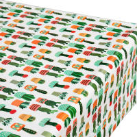 Cofan Rollo de Mantel Antimanchas Cactus | Vinilo y Poliéster | Impermeable - details 0