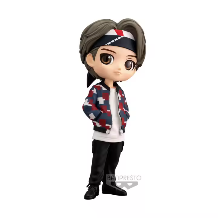 Figura BTS V Tinytan Mic Drop Q Posket 14cmFigura  Coleccionable - Idea de Regalo- Mercancia Oficial - Juguetes para Niños y Adultos - Movies Fans - Muñeco para Coleccionistas y Exposición - 1