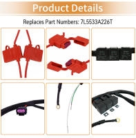 Kit De Cableado Para Dos Ventiladores Eléctricos Control ECU 7L5533A226T Adecuado Para GM 1999-2006 Material De Cobre - details 2