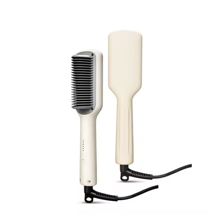 Peine para Alisar El Cabello, alisador con ajuste de temp de 3 velocidades, plancha para el Cabello que reduce El frizz - 1