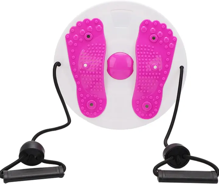 Entrenador Ajustable Para Cintura Con Discos Rotator Y Manijas Masaje Para Piernas Caderas Brazos Y Piernas Herramienta De Ejercicio Para Musculación Y Cardio - 1