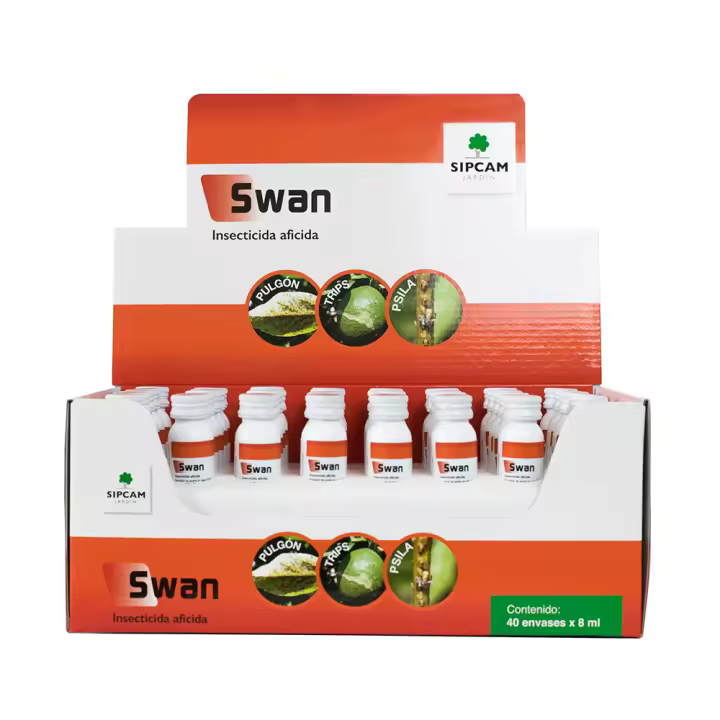 SIPCAM JARDIN - SWAN 50ml - INSECTICIDA AFICIDA ACCIÓN TOTAL - 1