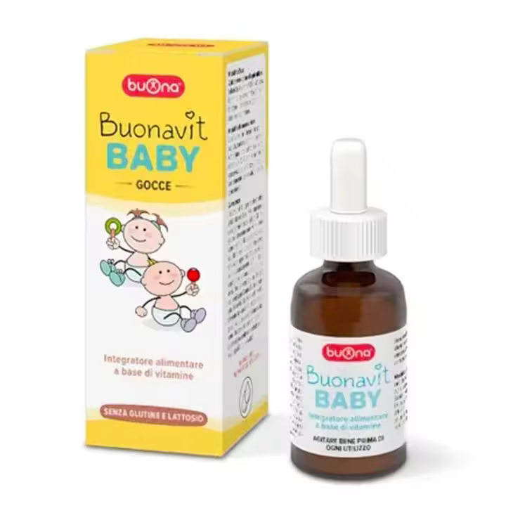 Buona Buonavit Baby Gotas 20ml - Complemento Alimenticio para Niños - 1