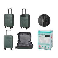 Maleta Trolley Poessa ABS Lagart Negro - 34x23.5x55 Cm - 4 Ruedas Dobles - details 2