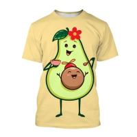 Camiseta 3D De Agua De Manzana Para Hombres Y Mujeres Estilo Casual Manga Corta Personalidad De Frutas Verano Moda Nueva - details 5