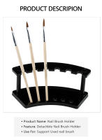 Soporte Para Pinceles De Uñas 1 Pieza Herramienta De Manicura Acrílica Portador De Carving Para Salón De Belleza Y Arte De Uñas - details 0