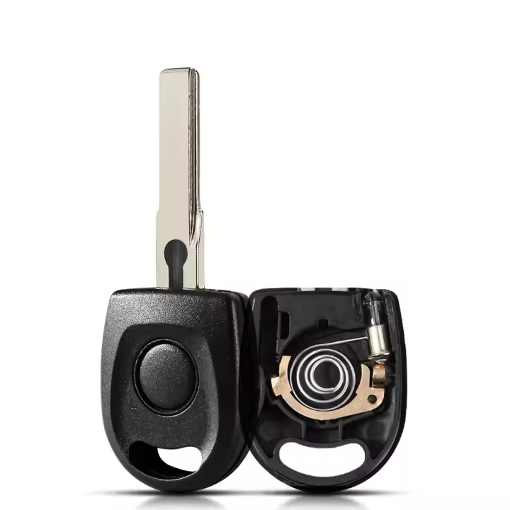 Carcasa De Llave Transponder KEYYOU Para VW Volkswagen Passat HU66 Con Luz Y Batería Pieza De Repuesto ABS - 1