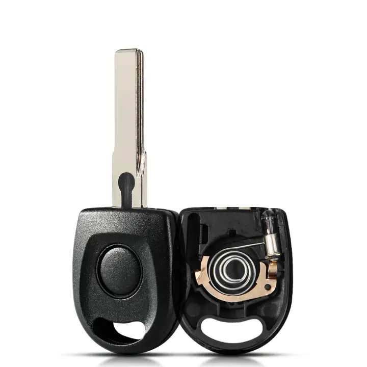 Carcasa De Llave Transponder KEYYOU Para VW Volkswagen Passat HU66 Con Luz Y Batería Pieza De Repuesto ABS - 1