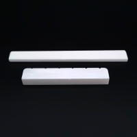 Puente Y Taza De Guitarra Clásica De Hueso Real 6 Cuerdas Blanco Piezas De Repuesto Para Guitarra Muelle 80mm 52mm - details 3