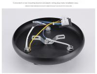 Tres Cabezas Circulares De Luz LED Para Techo Con Focos Gu10 Ajustables En Frente Del Espejo Expuesto En Armario - details 7