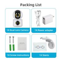 Cámara de vigilancia de seguridad interior para el hogar, Monitor de mascotas para bebés, seguimiento automático, domo inalámbrico, PTZ, IP, P2P, ICsee, 4MP, 2K, WIFI - details 11