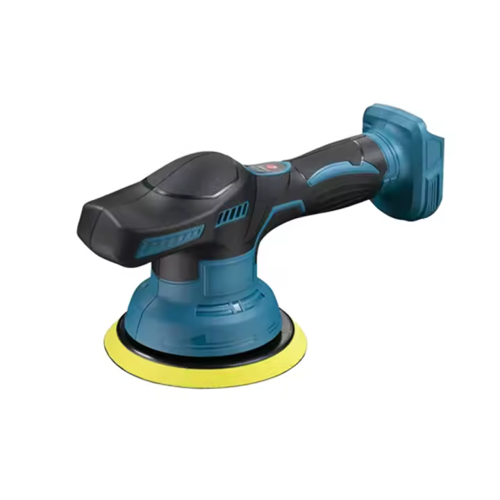 Poliureadora De Coche Inalámbrica Ajustable En 8 Niveles Para Sellado Y Cera Con Batería Compatible Con Makita/Dewalt/Milwaukee 18V Herramienta De Pulido Y Enchastre - 1