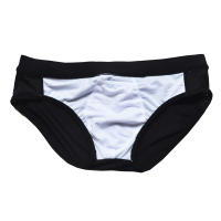 Bikini De Baño Para Hombres Sexy Slip Briefs De Baño De Cintura Baja Color Negro Shorts Malla Cordón Surf Beachwear - details 7