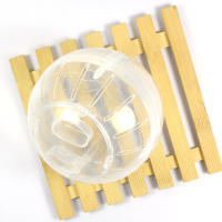 Bola De Ejercicio Para Rattus Y Otros Roedores Pequeños Juguete De Plástico Transparente Para Juego Y Diversion En La Casa De Los Animales - details 9