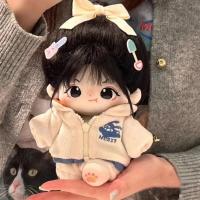 Muñeca De Peluche Kawaii De 20cm Decoración Para Niñas Juguetes De Algodón Suave Ropa Vestida Muñeca De Coleccionista Para Niñas Cumpleaños - details 1