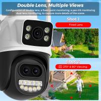Cámara PTZ WIFI IP BESDER Con Tres Lentes 8X Zoom 8MP HD AI Auto Tracking Cámara De Seguridad Exterior P2P CCTV Surveillance iCSee - details 10