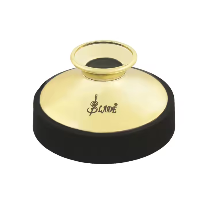 Silenciador De Saxofón Alto Mute De ABS Accesorios Para Instrumentos De Viento Silenciador Profesional En Colores Plata/Oro/ Negro/Madera - 1