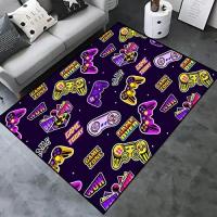 Alfombra Antideslizante Para Juego Con Diseño De Controlador Ideal Para Decoración De Habitaciones Infantiles Y Salones - details 3