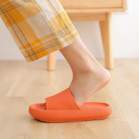 Sandalias De Hueso Grueso Para Mujer EVA Suave Suela Cama De Nubes Pantuflas De Interior Antideslizantes Playa Verano 2025 - details 18
