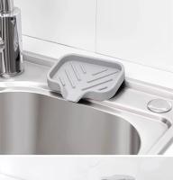 Organizador De Cocina Multifuncional Flexible Con Drenaje Y Antideslizante Soporte Para Jabón Y Esponja Espacioso Y Ecológico - details 7