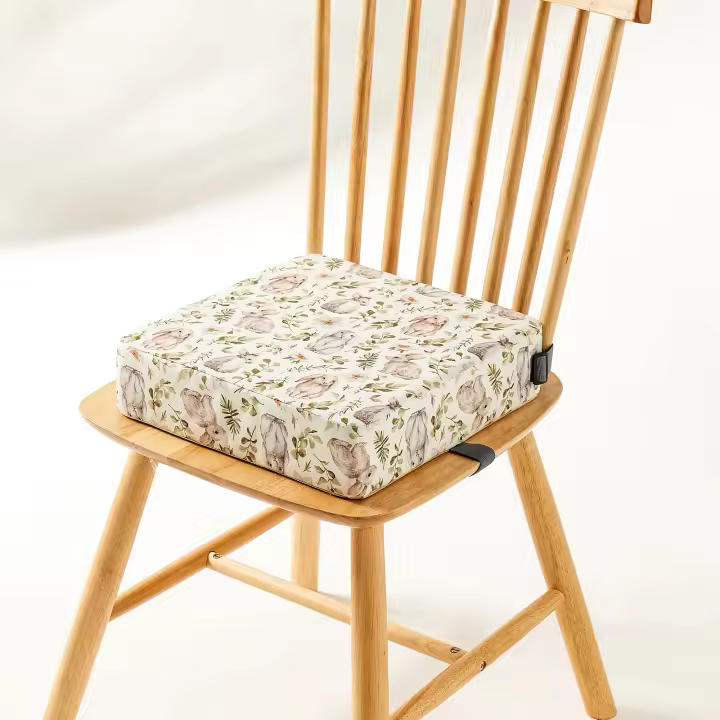 HY Asiento Ajustable Para Niños INSULAR Almohadilla De Apoyo Para Comedor Con Enchufe Removible Y Seguridad Para Bebés Adaptado Para Edades 7-12m Hasta 13-24m Material De Muebles Padded Floral Unisex - 1