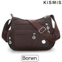 Bolso Bandolera Impermeable De Oxford KISMIS Para Mujer Estilo Casual Con Solapa Única Material Principal De Tela Oxford Lining De Poliéster - details 13