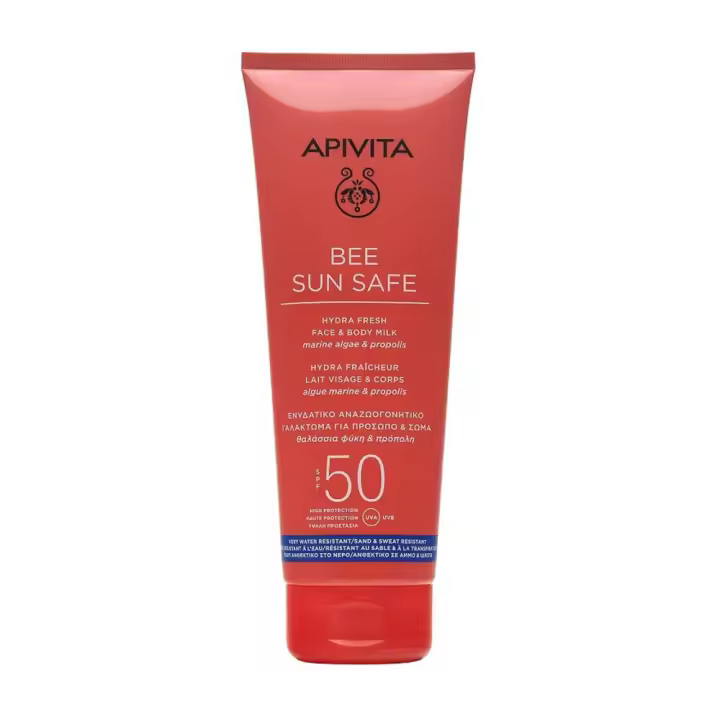 Apivita Bee Sun Safe Spf50+ Hydra Fresh Leche Cara Y Cuerpo 200 ml - 1