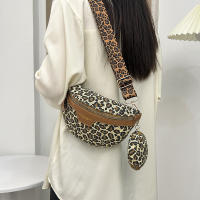Nueva Bandolera De Pecho Para Mujer Con Estampado De Leopardo Bolso De Cintura Casual Bolso Transversal De Hombro Moda Bolsa De Monedas Diseñadora - details 8