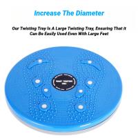 Tablero De Equilibrio De Entrenamiento Fitness Con Disco Giratorio Para Pérdida De Peso Masajeador Magnético Placa De Desplazamiento Para Abdomen Y Cintura - details 4