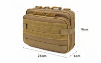 Bolsa De Almacenamiento Táctica MOLLE Portátil Para Exteriores Kit De Primeros Auxilios Grande Multi-funcional Para Caza Camping Senderismo - details 0