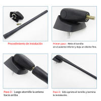 Base De Antena De Techo Para Coche Resistente Al Agua Con Buena Flexibilidad Amplificador De Radio Automóvil Cobertura Amplia Pequeño Soporte Accesorios - details 9