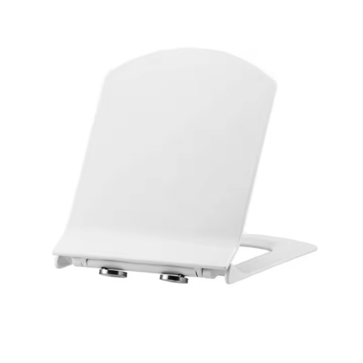 Tapa WC Geberit Smyle adaptable en Duroplast, compatible con el modelo Geberit Smyle Original con caída amortiguada, extra plana y asiento desmontable. - 1