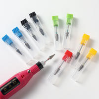 1pc Bit De Uñas De Acero Tungsteno Para Remover Polvo Y Cortar Tiras De Uñas Herramienta De Manicura Con Cabeza De Grind Head - details 19