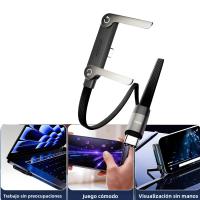 Cargador Multiusos Plegable De 240W Con Soporte Para Teléfono Y Cable De Datos Tipo C 2-en-1 Carga Rápida Metálico Para Teléfonos Móviles - details 1