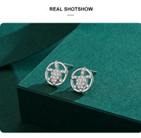 Zenyth 2 piezas 925 Plata Esterline Lindo Mar Tortuga Claro zirconia animal Pendientes Mujeres minimalista Joyería FINA 2025 ¡Nuevo! - details 5