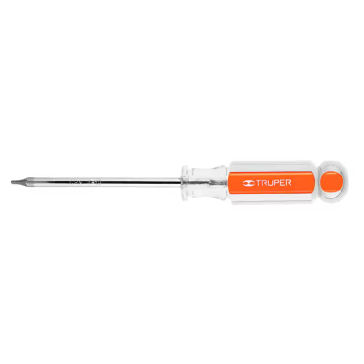 Truper Destornillador Torx T-10 Acero Cromo Vanadio - 1