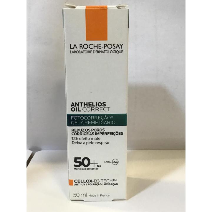Anthelios Oli Correct La Roche Posay Reduce los poros Gel Crema 50 ml — oferta en Miravia