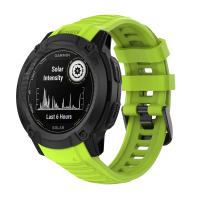 Correa De Reloj Táctico De Silicona 26mm Para Garmin Instinct 2X Solar Sin Gaps Accesorios De Reemplazo Para Muñeca - details 25