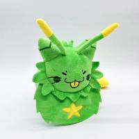 Nueva Peluche Gnarpy Descubierta En La Internet Juguete De Peluche Verde Gato Alienígena Para Niños Regalo De Juguetes De Algodón PP - details 3