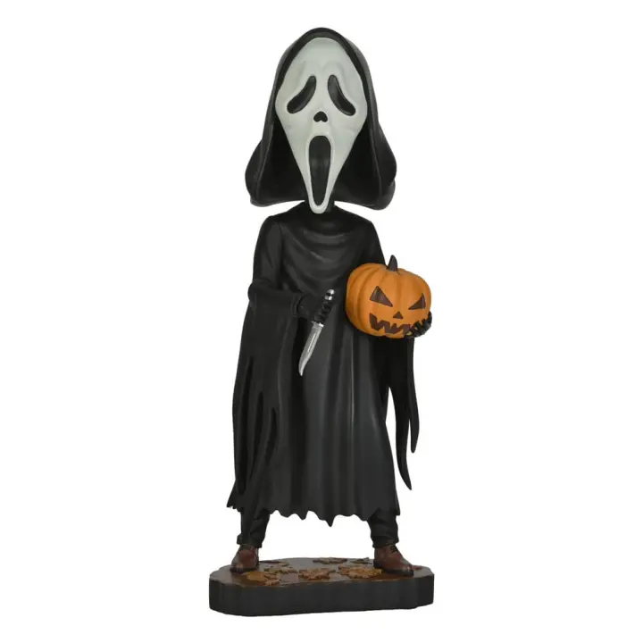 NECA Figurita Scream Head Knocker Ghost Face With Pumpkin 20 Cm - 1