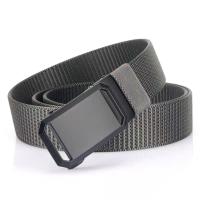 Cinturón Táctico De Nylon Transpirable Para Hombres Con Hebilla Automática Cinturón De Lona Coreana Versátil Para Estudiantes Y Outdoor - details 9