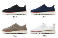 Zapatos Casuales Para Hombre Ligeros Y Transpirables Malla Respirable Comodidad Para Conducir Zapatos De Moda Slip-On Al Aire Libre Talla Verdadera Relleno De Algodón Suela De Goma - details 3