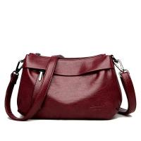 Nuevos bolsos de moda para Mujer, bolsos Retro de Color sólido de cuero PU, Bolso de Hombre para axila, bolsos casuales para Mujer, bolsos cruzados, Bolso de mano - details 0