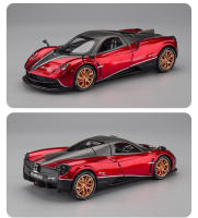 Modelo De Coche De Metal a Escala 1:22 Pagani Huayra Dinastía Juguete Coleccionable Para Niños Con Puertas En Forma De Alas Clásicas Decoración Para Casa - details 11