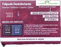 YUMO HOUSE - Felpudo Entrada casa | Felpudo desinfectante Entrada casa | Alfombra Limpia Zapatos desinfectante | Felpudo de Goma con Secciones de desinfección y Secado, 50cm X 85cm - details 0
