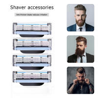 Cabezas De Aparato De Afeitar Para Hombres 8/12 Piezas Cuchilla De Acero Inoxidable Cortante Reemplazable Accesorios De Regalo - details 3