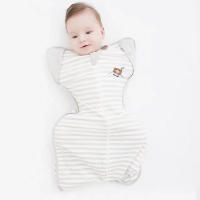 Manta De Algodón 100% Para Recién Nacidos 0-6 Meses Monedero De Sueño Swaddle Ropa De Cama Para Bebé Unisex Cuatro Estaciones - details 1