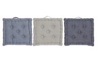 Pouf Cojín de Algodón LILI HOME 38x38x8 Cm - details 0